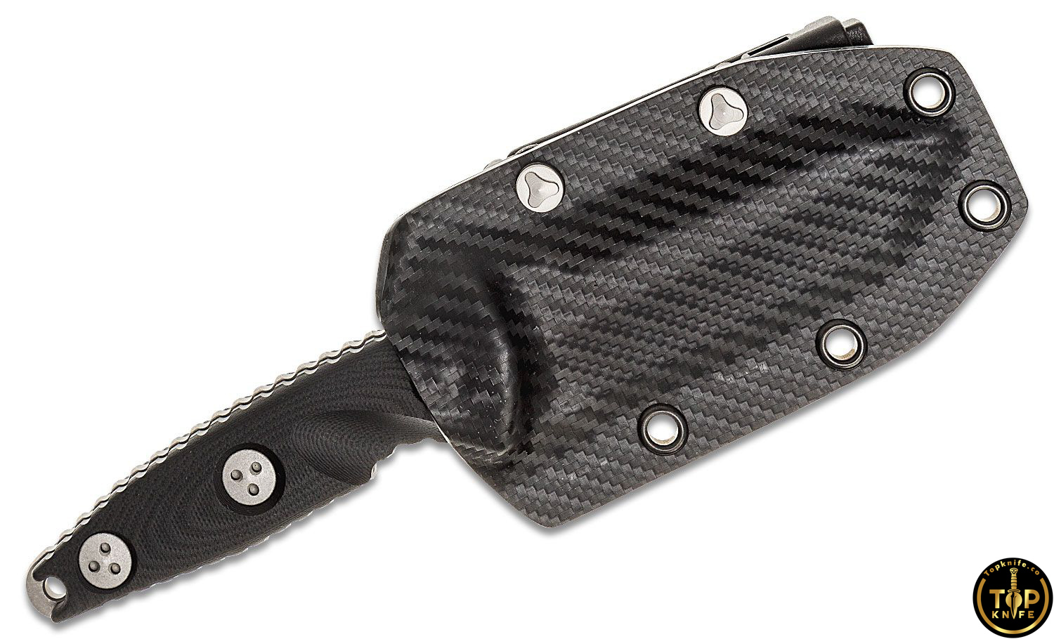 تاپ نایف چاقو شکاری مایکروتک مدل 114M-10AP Socom Alpha Mini