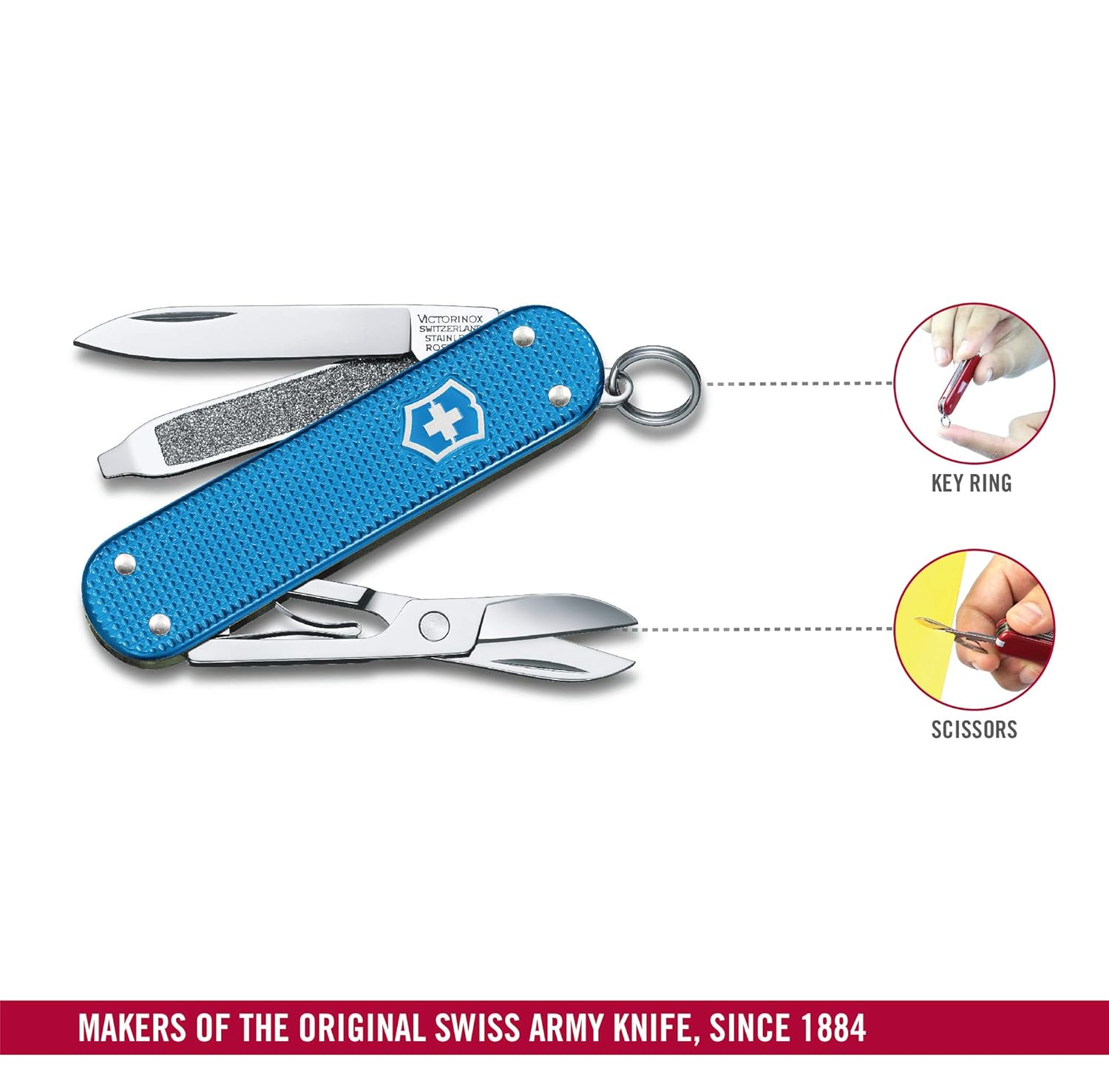 تاپ نایف ست لیمیتد ادیشن ویکتورینوکس مدل Swiss-Army-Alox-Aqua-Blue-Limited-Edition-2020