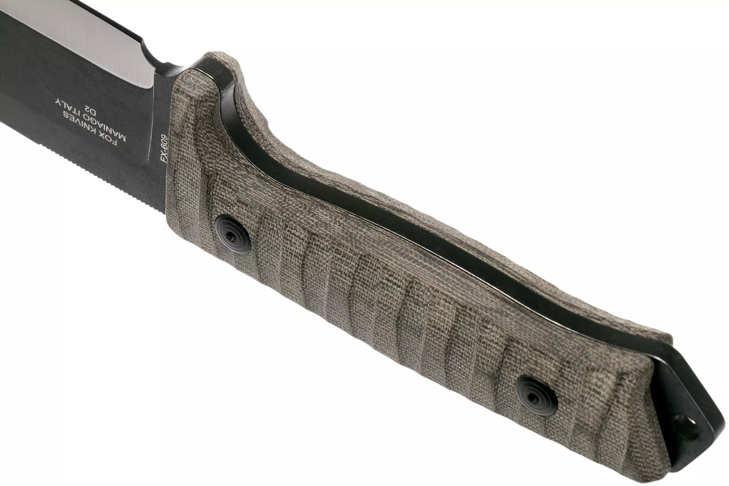 تاپ نایف چاقو شکاری فاکس مدل Fox Bushman FX-609 OD outdoor knife