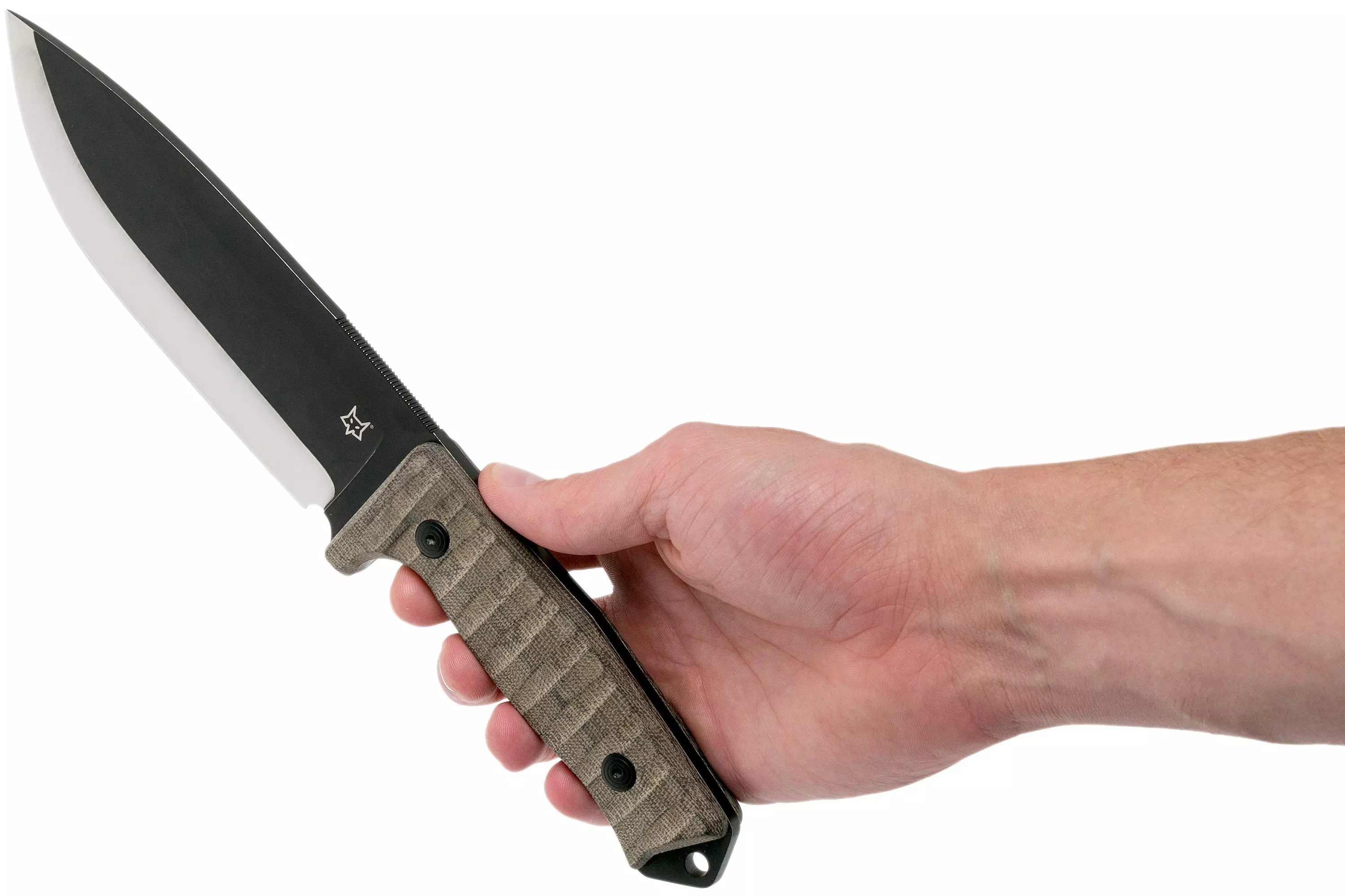 تاپ نایف چاقو شکاری فاکس مدل Fox Bushman FX-609 OD outdoor knife