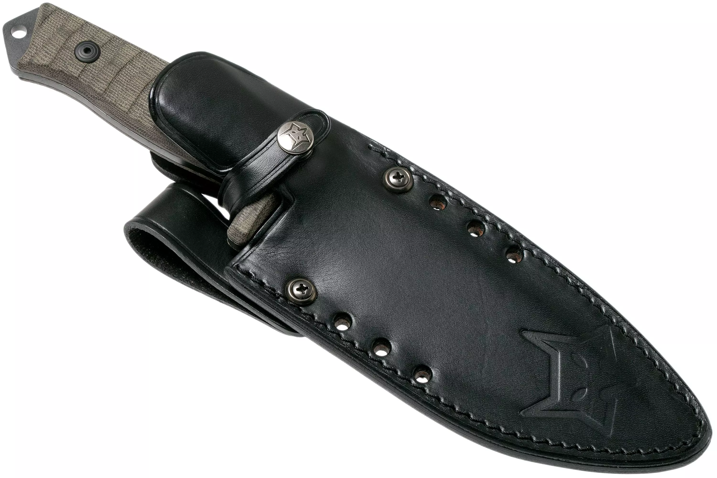 تاپ نایف چاقو شکاری فاکس مدل Fox Bushman FX-609 OD outdoor knife
