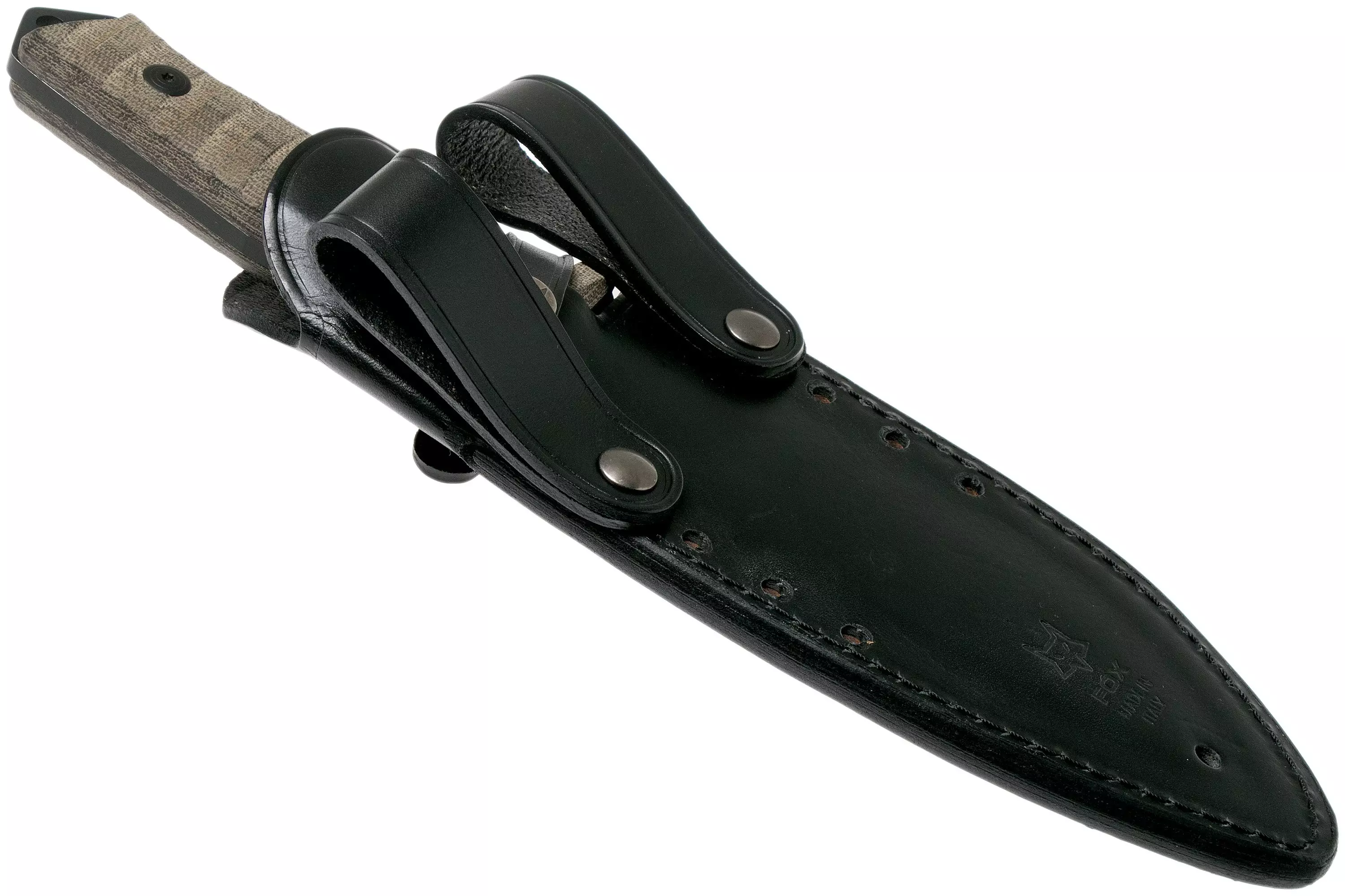 تاپ نایف چاقو شکاری فاکس مدل Fox Bushman FX-609 OD outdoor knife