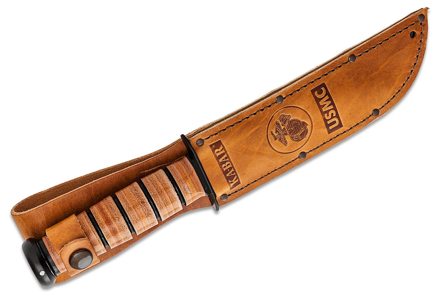 تاپ نایف چاقو نظامی کابار مدل KA-BAR USMC 1217