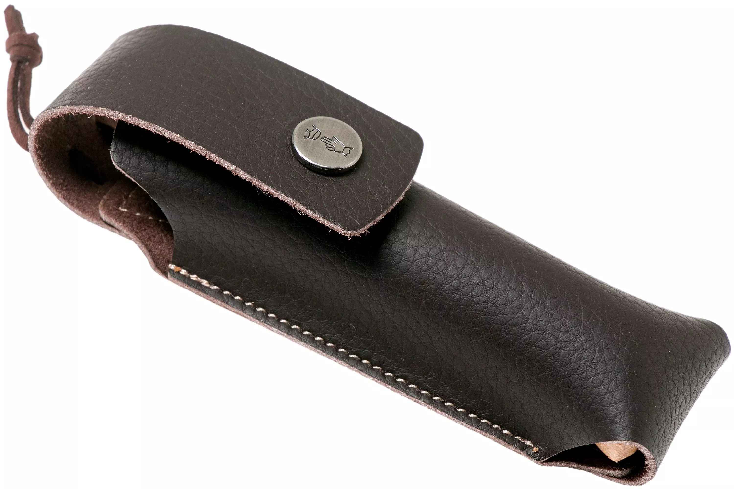 تاپ نایف چاقو تاشو اوپینل شماره 8 با غلاف چرمی مدل Opinel knife No. 8 Classic,leather sheath