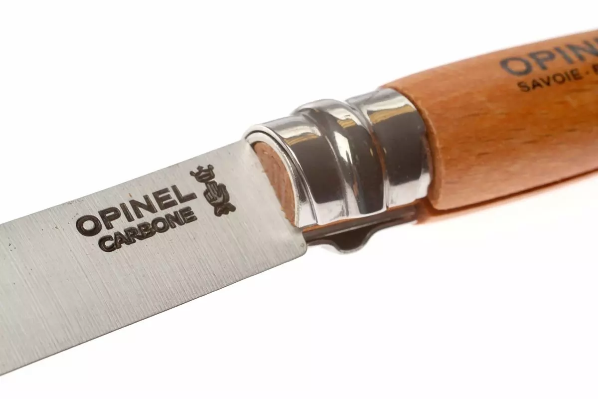تاپ نایف چاقو تاشو اوپینل شماره 6 کربن استیل مدل Opinel No.06 pocket knife, carbon steel