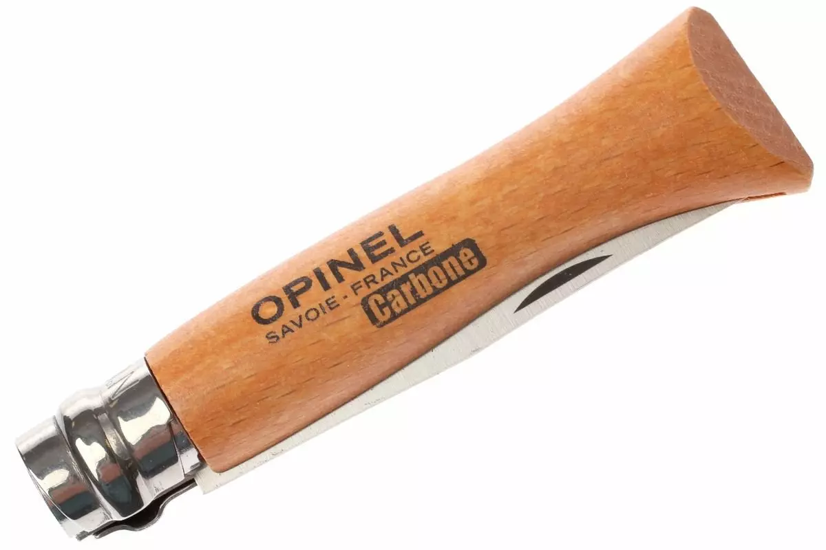 تاپ نایف چاقو تاشو اوپینل شماره 6 کربن استیل مدل Opinel No.06 pocket knife, carbon steel