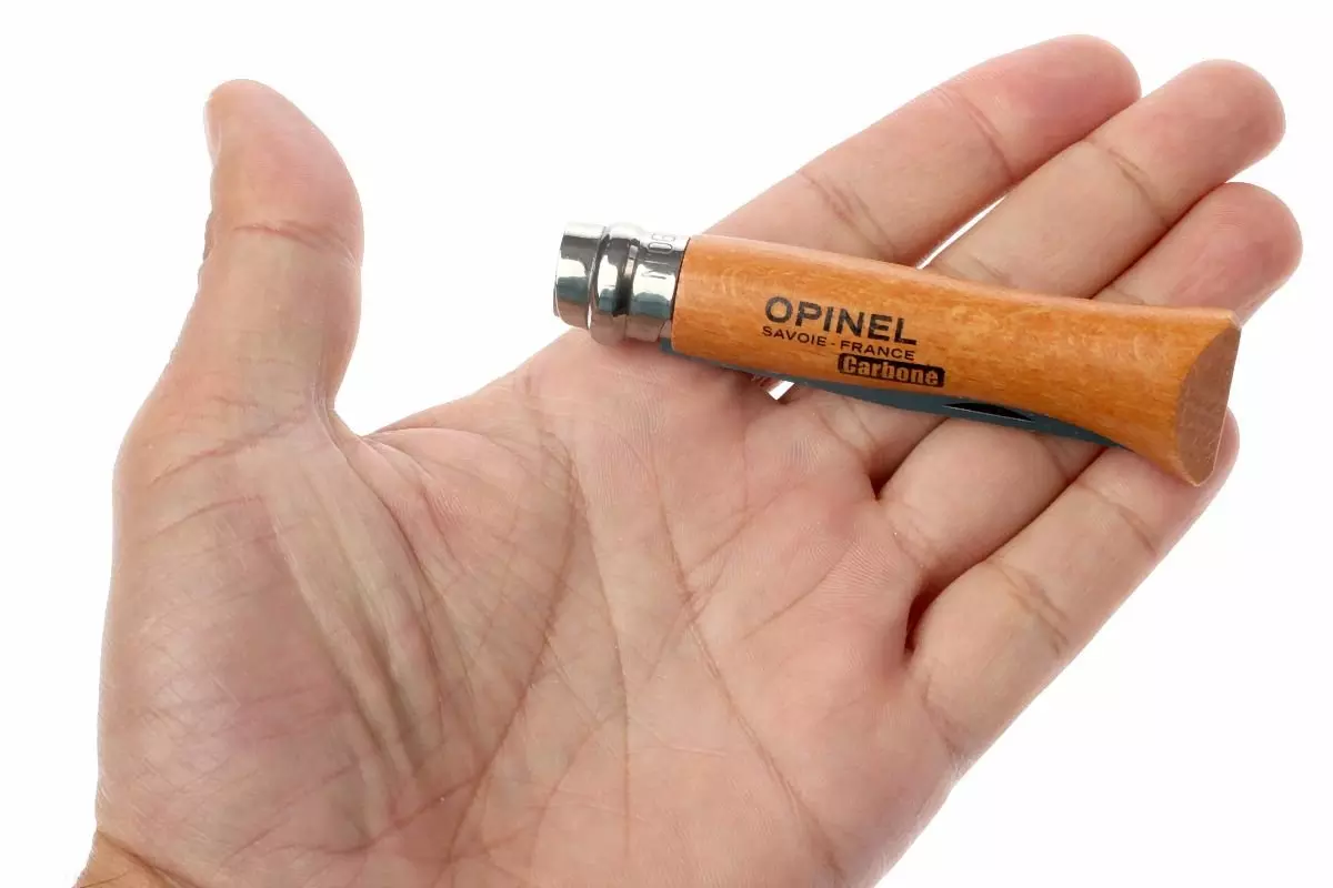 تاپ نایف چاقو تاشو اوپینل شماره 6 کربن استیل مدل Opinel No.06 pocket knife, carbon steel