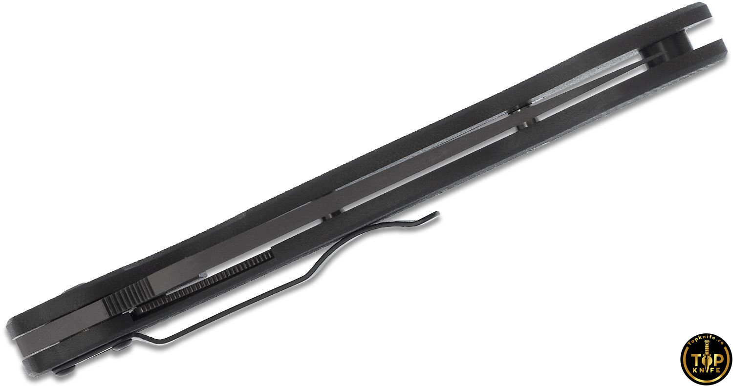 تاپ نایف چاقو تاشو اسپایدرکو مدل Spyderco Military Black C36GPBK